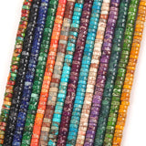 4x2mm Imperial Turquoise Spacer Beads for Jewelry Making