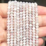 4x3mm Moonstone Small Waist Beads Faceted Rondelle Beads 15''