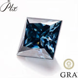 4-10mm Loose Moissanite Princess Brilliant Cut VVS1 High Vivid