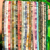 4x4mm Natural Stone Beads for Jewelry Making