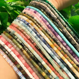 4x4mm Natural Stone Beads for Jewelry Making