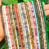 4x4mm Natural Stone Beads for Jewelry Making