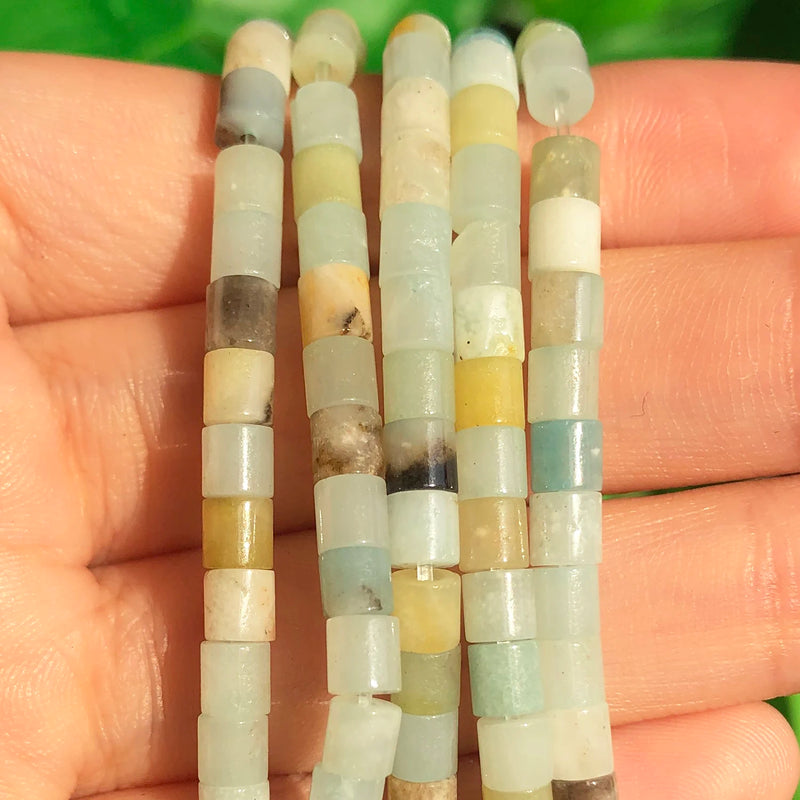 4x4mm Natural Stone Beads for Jewelry Making
