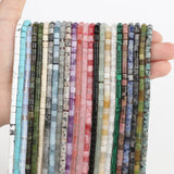 4mm Natural Aquamarine Amethyst Opal Jade Crystal Stone Beads
