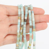 4x4mm Amazonite Stone Rondelle Beads 15''