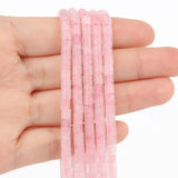 Pink Quartz Rondelle Beads 4x4mm 15''