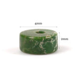 4x4x2mm Sea Sediment Jasper Stone Spacer Beads for DIY Bracelet