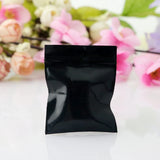 Small Size Zip Lock Bags 0.2mm 100pcs Jewelry Plastic Packaging Bags