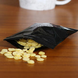 Small Size Zip Lock Bags 0.2mm 100pcs Jewelry Plastic Packaging Bags