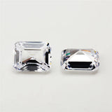 Octangle Shape Emerald Cut CZ Stone Synthetic Gems for Jewelry