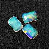 4x6MM Africa Opal Rectangle Gemstone Mood Change Stone DIY Jewelry