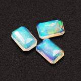 4x6MM Africa Opal Rectangle Gemstone Mood Change Stone DIY Jewelry