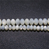 4x6mm Shell Beads Mother Of Pearl Spacer Jewelry Necklace Bracelet