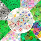 4x7MM Glow In The Dark Acrylic Spacer Beads For Jewelry Making