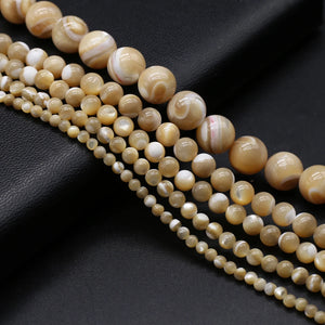 4x7mm Rice-shaped Mother-of-pearl Shells Spacer Beads