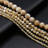 4x7mm Rice-shaped Mother-of-pearl Shells Spacer Beads