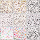 Colorful Pattern Acrylic Beads for DIY Jewelry Making