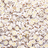 Colorful Pattern Acrylic Beads for DIY Jewelry Making