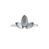 8MM Breast Milk Resin Marquise Ring 925 Sterling Silver