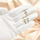 4x8MM Marquise Prong Ring Settings 925 Sterling Silver