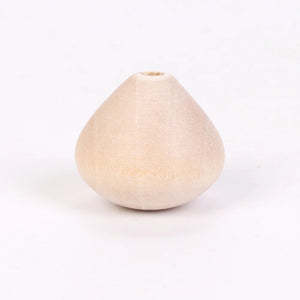 Natural Wood Beads Conical Shape Charms for Jewelry Making DIY Crafts