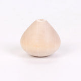 Natural Wood Beads Conical Shape Charms for Jewelry Making DIY Crafts