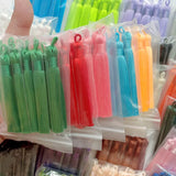 Earrings Tassel Pendant Crafts Diy Jewelry Making Bags Keychain Satin Fringe