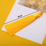 Earrings Tassel Pendant Crafts Diy Jewelry Making Bags Keychain Satin Fringe