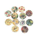 20mm Enamel Painting Pendant Charms For Jewelry Making