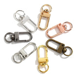 Stainless Steel Spring Buckles Dog Chain Snap Hook Carabiner 12X33MM