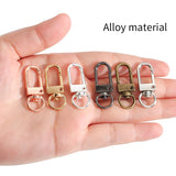 Stainless Steel Spring Buckles Dog Chain Snap Hook Carabiner 12X33MM