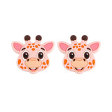 Giraffe Head Silicone Animal Beads DIY Baby Toy BPA