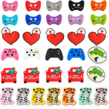 5/10 Pcs Cartoon Food Silicone Beads BPA-Free DIY Pen Pacifier Chain Bracelet