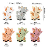 10 Pcs Silicone Beads Animal Jewelry Making DIY Bracelet Accessories