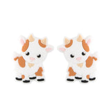 10 Pcs Silicone Beads Animal Jewelry Making DIY Bracelet Accessories