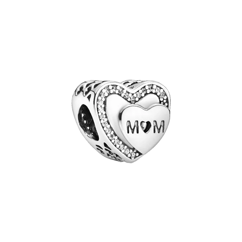 925 Sterling Silver Pendant Bracelet for Women with DIY Stone