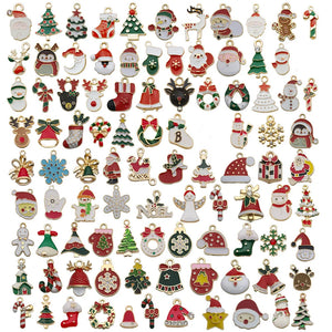 Christmas Pendant Bracelet Earring Necklace Craft Making Supplies