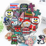 Christmas Style Silicone Beads DIY Jewelry Making Accessories