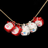 Christmas Pendant Zinc Alloy Cat Bell Beads for Home Decoration