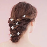 Starfish Hair Clip Pin Wedding Bride Girl Hair Comb Hair Ornaments