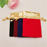 Velvet Gift Bags Drawstring for Christmas Wedding Party Favor Bags