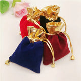 Velvet Gift Bags Drawstring for Christmas Wedding Party Favor Bags