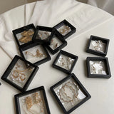 3D Floating Picture Frame Shadow Jewelry Box Display Stand