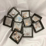 3D Floating Picture Frame Shadow Jewelry Box Display Stand
