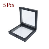 3D Floating Picture Frame Shadow Jewelry Box Display Stand