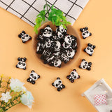 Chinese Panda Silicone Teether Chewing Beads DIY Baby Toy