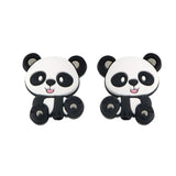 Chinese Panda Silicone Teether Chewing Beads DIY Baby Toy