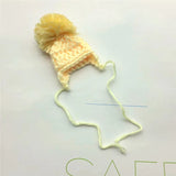 5-10Pcs Mini Knitting Drawstring Hats DIY Craft Material Kids Headwear
