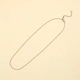 5-10Pcs/Lot 40 Stainless Steel Chains Choker Necklace For Women