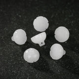 5/10Pcs Natural Stone Emerald Charms Lotus Flower Beads DIY Jewelry Making